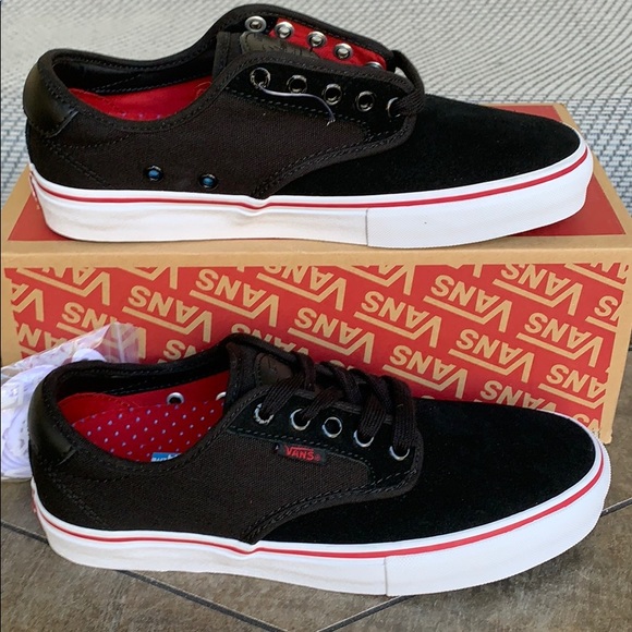 VANS CHIMA FERGUSON PRO BLACK/WHITE/CHILI PEPPER W - Picture 2 of 16